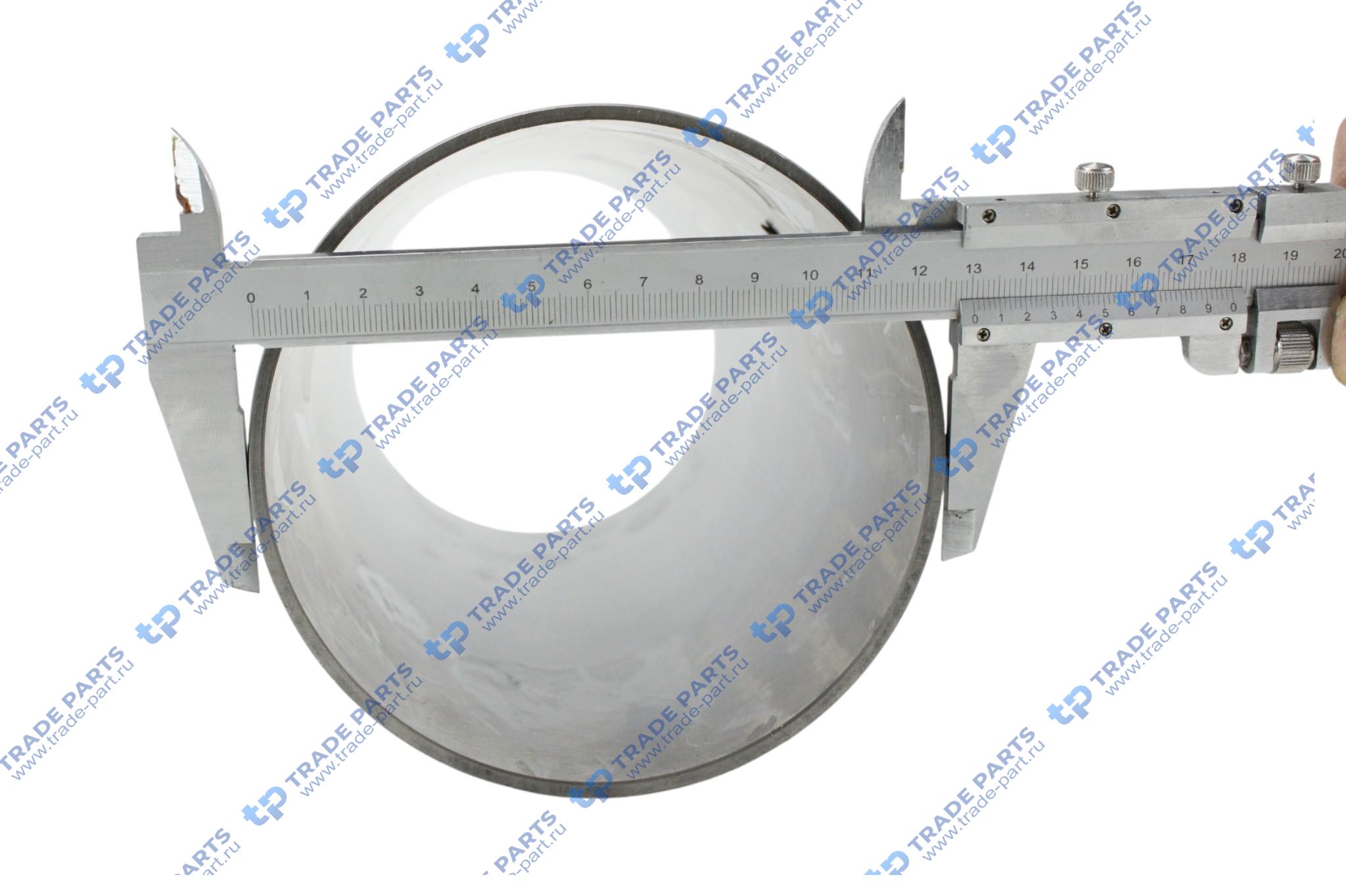 Реальная фотография гильза цилиндра без упл. кол. d=124/h+f=101.9+1.5/l=279.5 rvi magnum