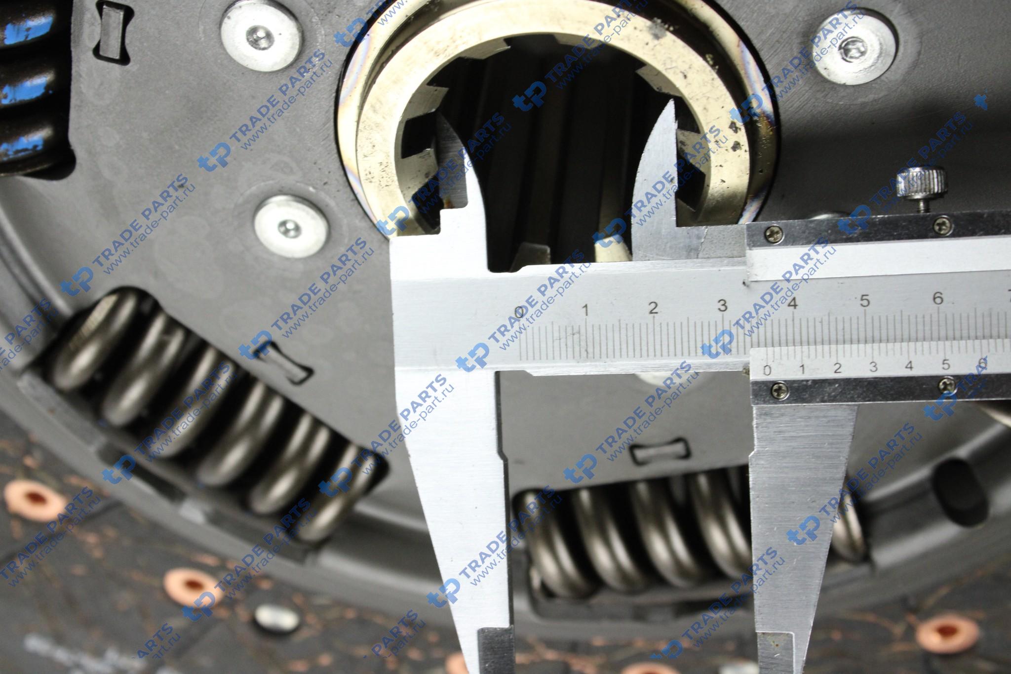 Реальная фотография комплект сцепления ford cargo ecotorq 9,0 zf 9s1310 430 mm.