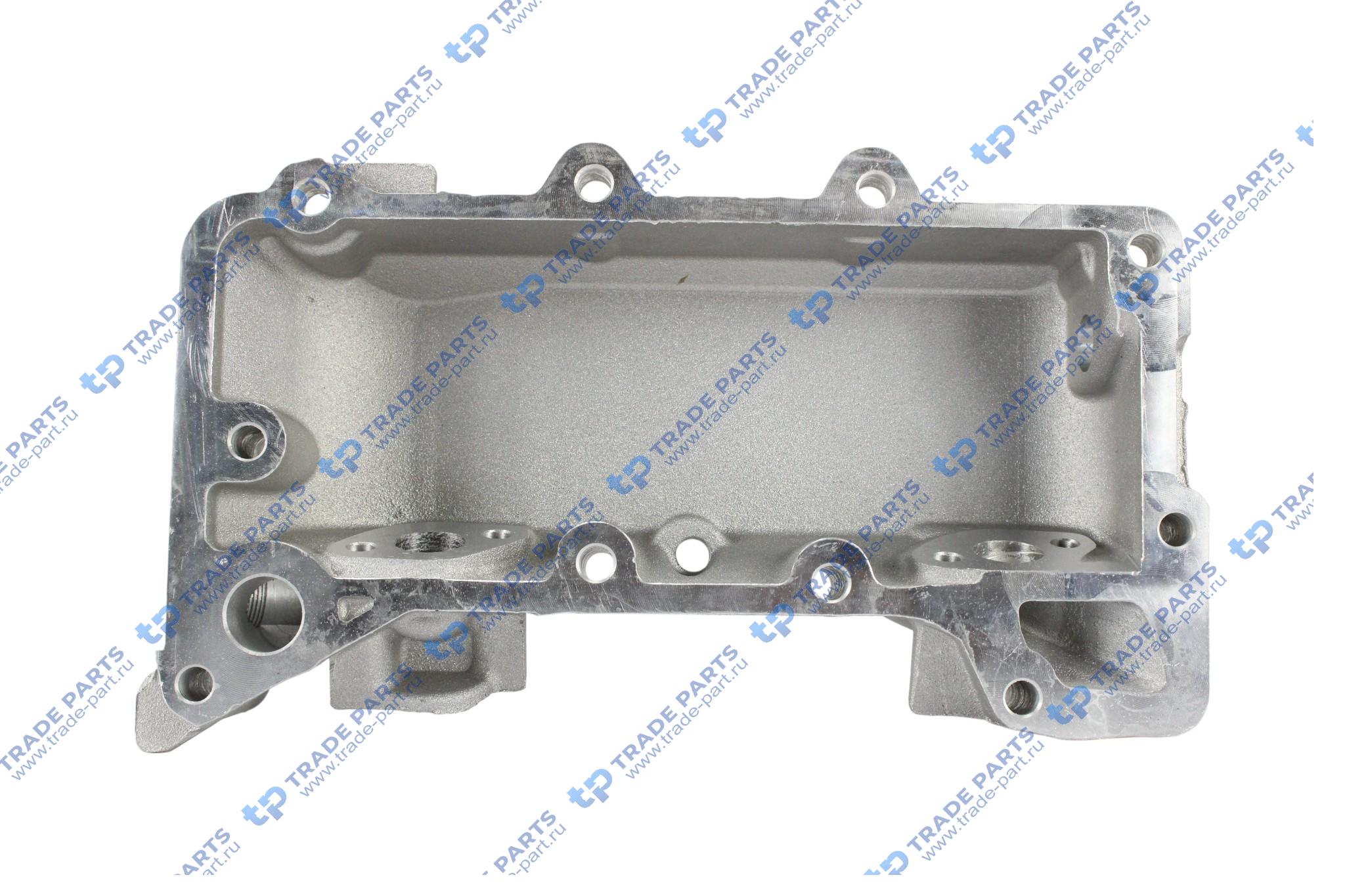 Реальная фотография корпус масляного радиатора mb om 401/402 la om 441/442 /a/la