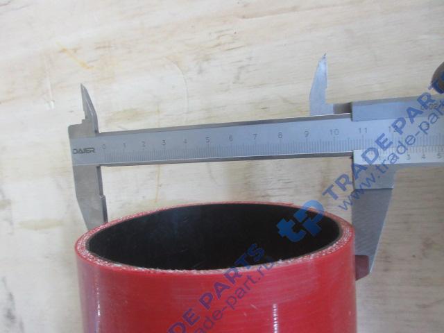 Реальная фотография патрубок интеркулера l-40 ø90x98 mc13 howo t5g