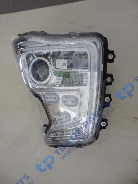 Реальная фотография фара передняя правая led x6000 светодиодная