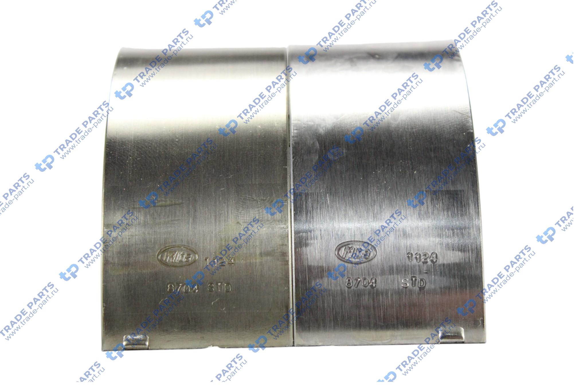 Реальная фотография вкладыши коренные комплект на шейку(1 пара) std mb actros mp4/5