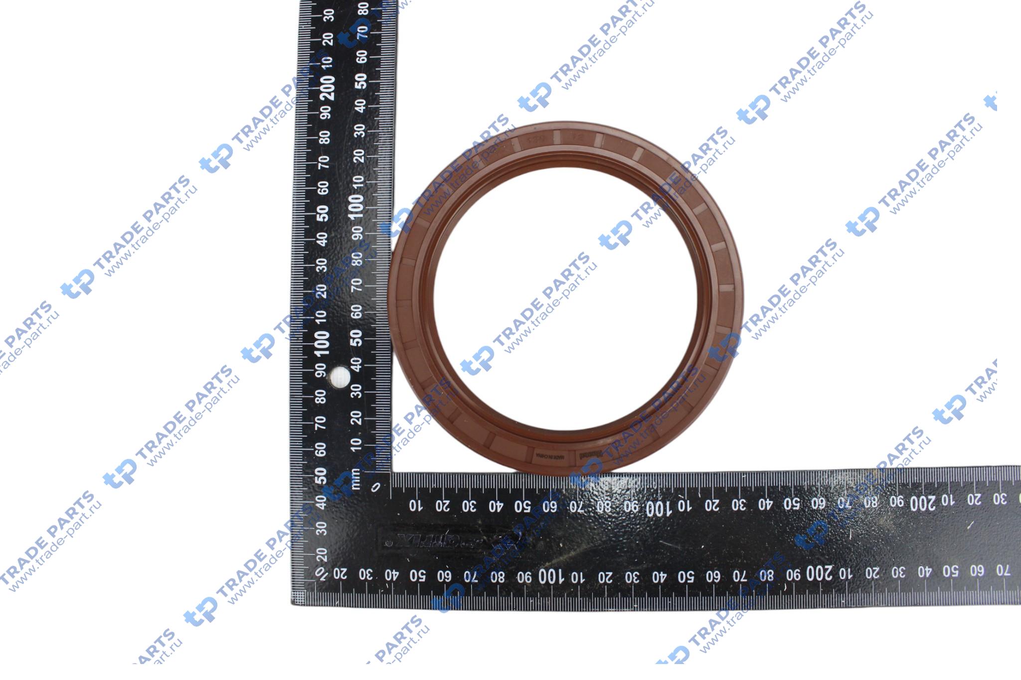 Реальная фотография сальник коленвала передний wp7  610800010027 huatai