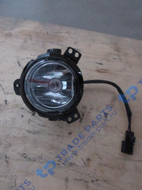 Реальная фотография фара противотуманная левая chenglong h7