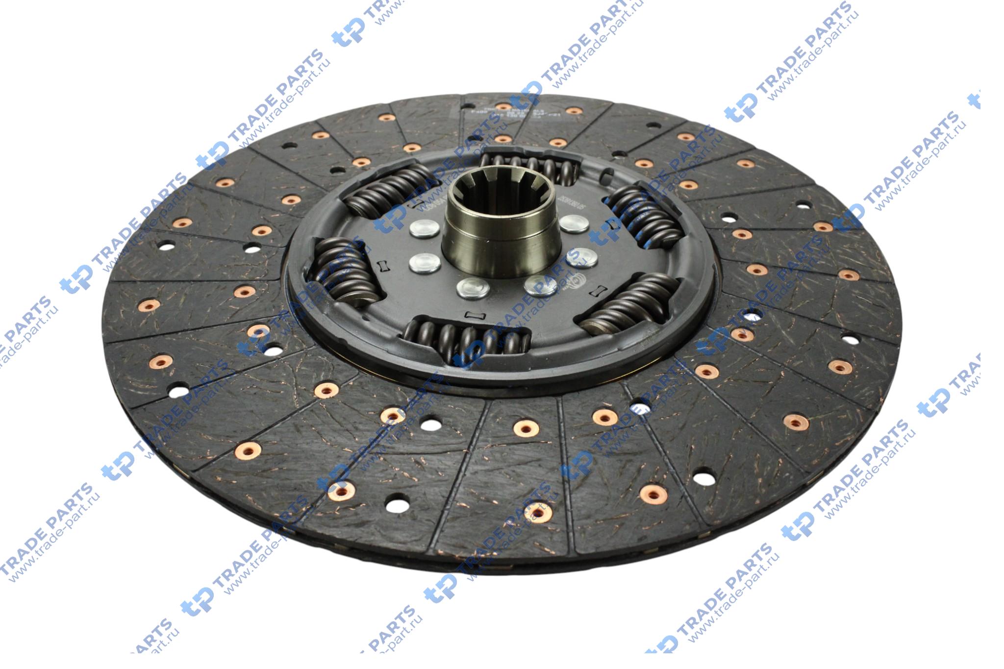 Реальная фотография диск сцепления d430 z=10 iveco eurostar (1993-2002), eurotech (1992-) eurotrakker (1993-2