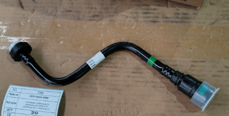 Реальная фотография топливная трубка низкого давление для sitrak c7h двигатель mc13 качество о