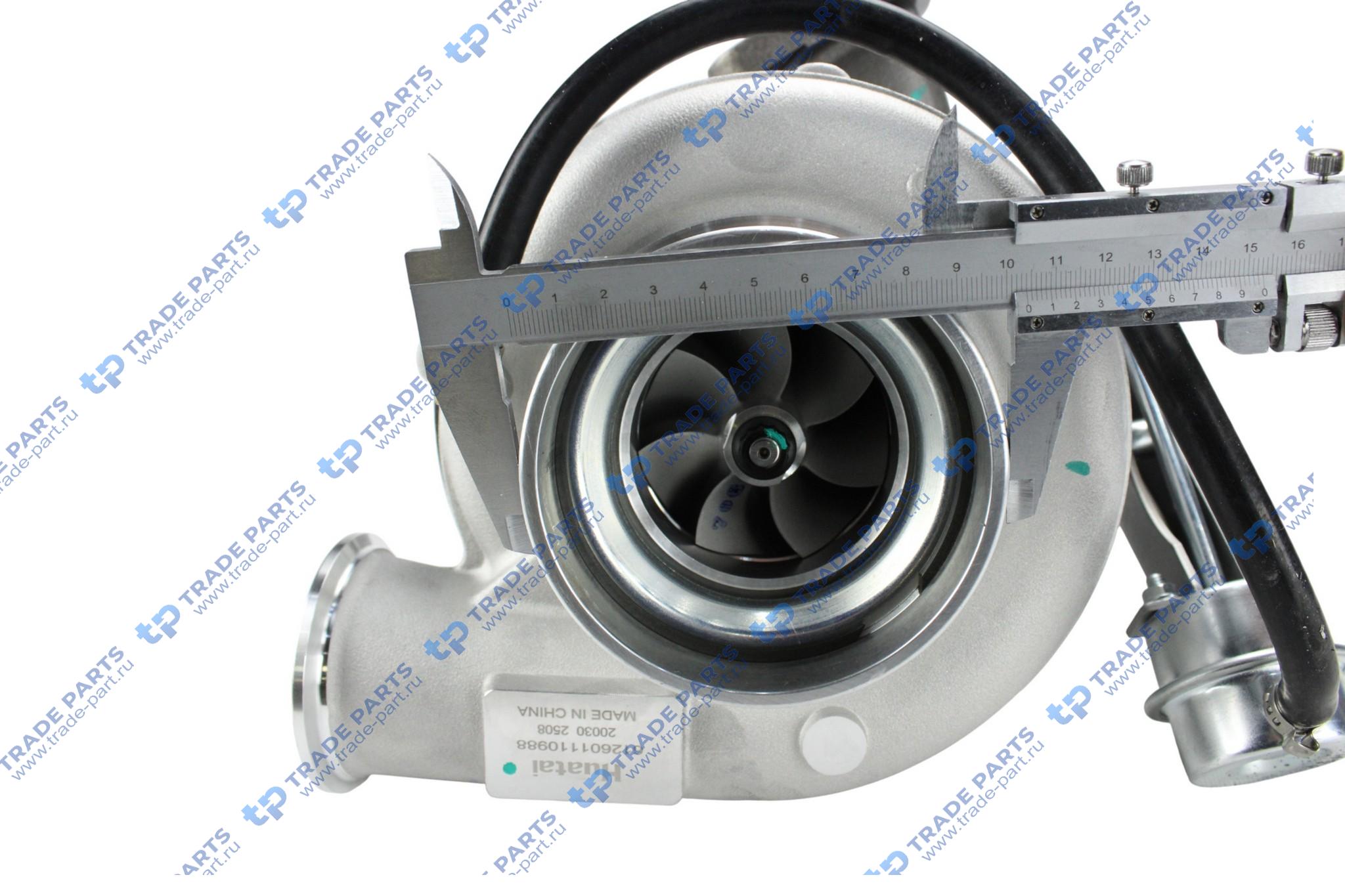 Реальная фотография турбокомпрессор wp10  612601110988 huatai