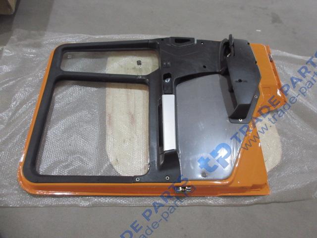 Реальная фотография дверь левая оранжевая в сборе (облицовка f3000)