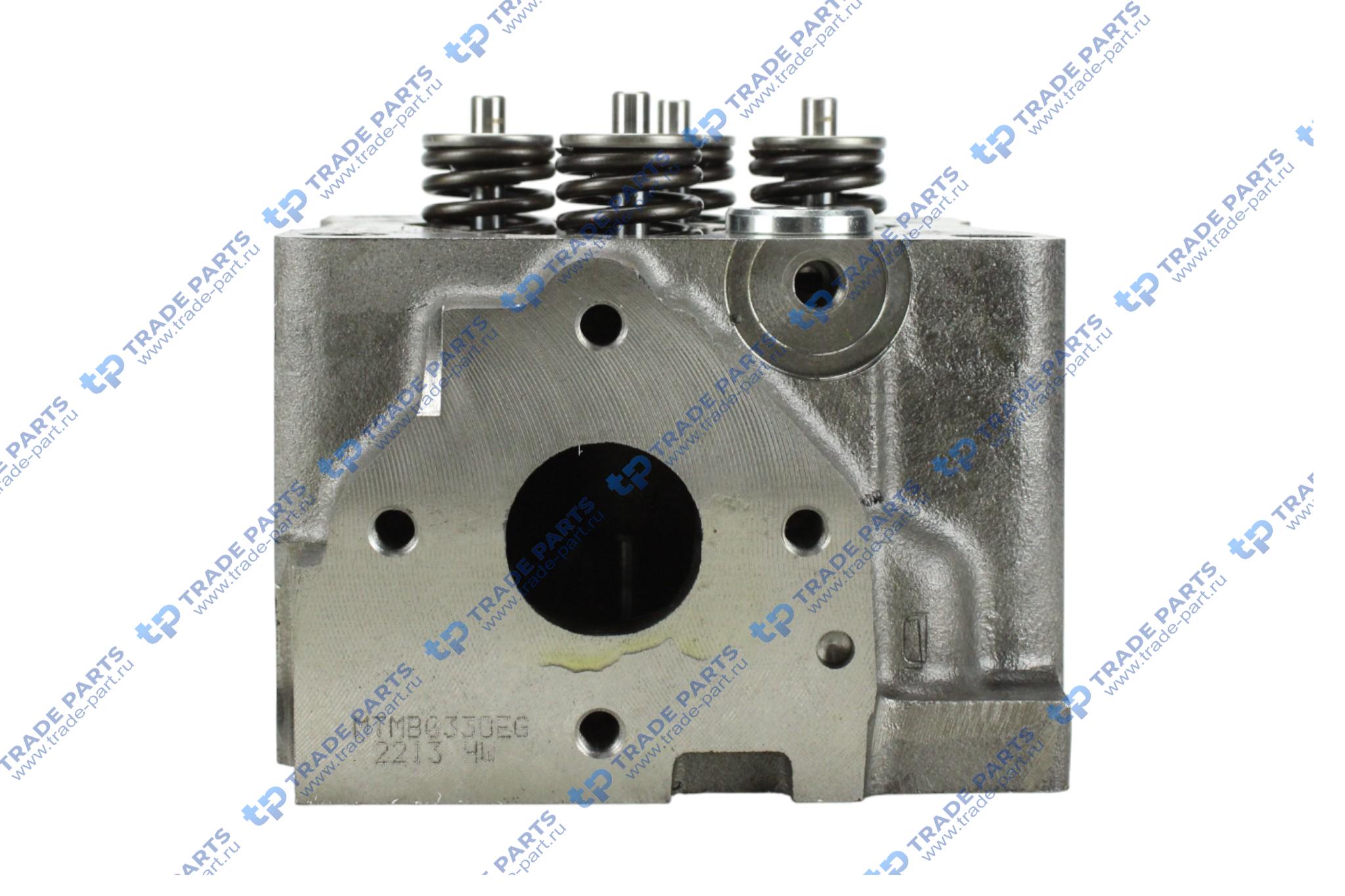 Реальная фотография головка блока (с клапанами) mb om 501/502 la