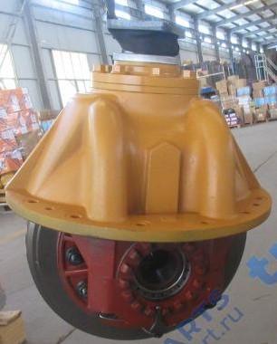 Реальная фотография редуктор заднего моста (против часовой 24 шл, 6/37, фланец квадрат) sdlg lg933/936/930