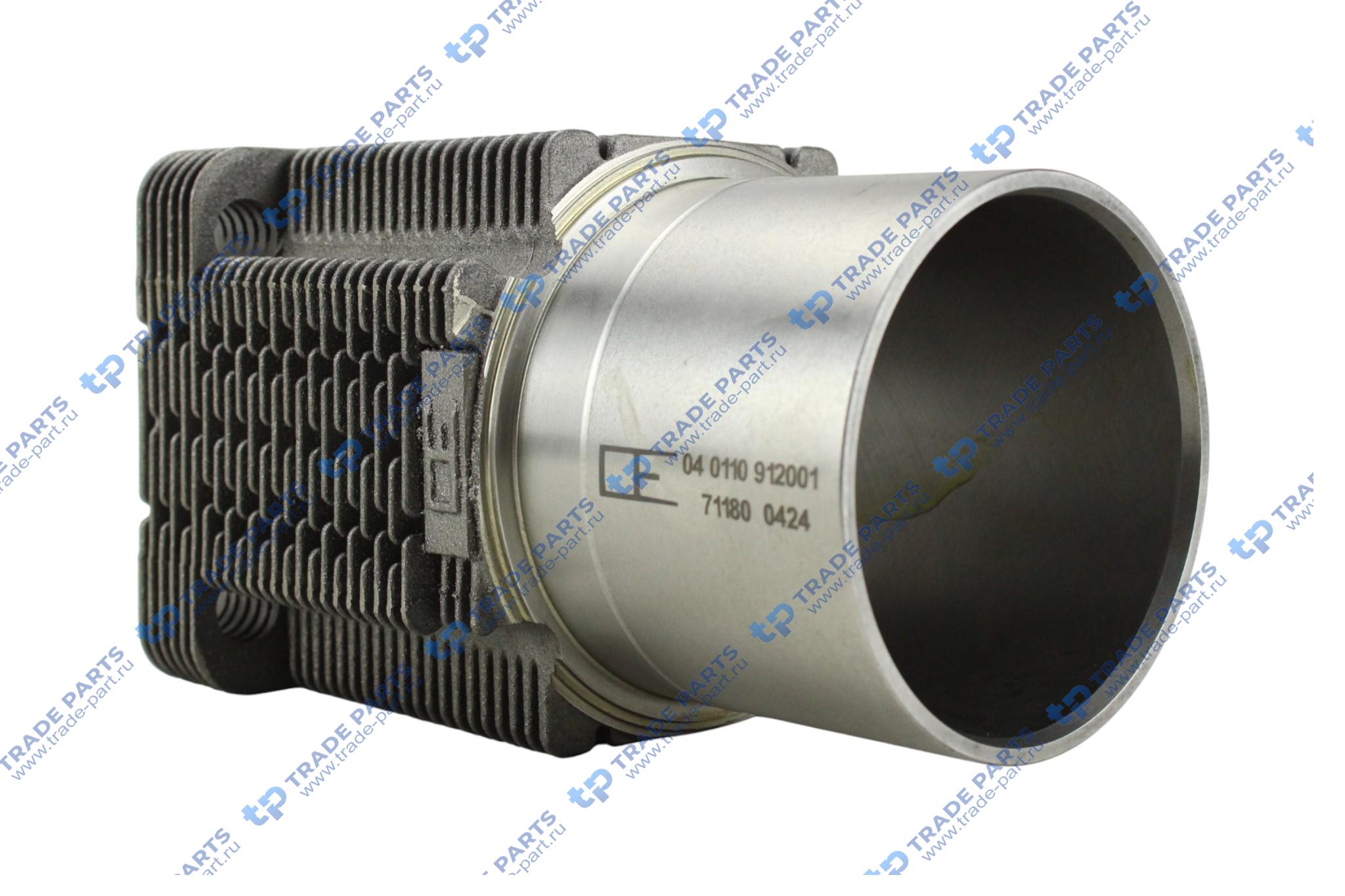 Реальная фотография гильза цилиндра с оребрением deutz f4l912w/d d100.0