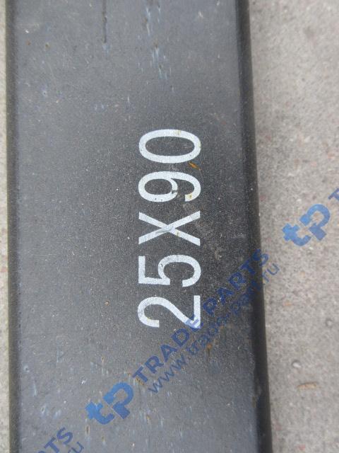 Реальная фотография лист №6 задней рессоры faw j6 3310/3250