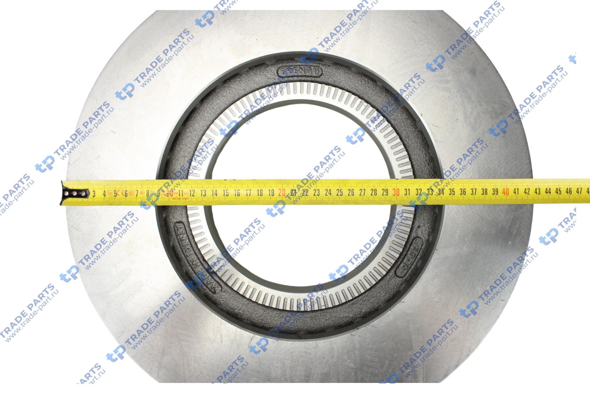 Реальная фотография диск тормозной smb 430*45*155 пр-во турция
