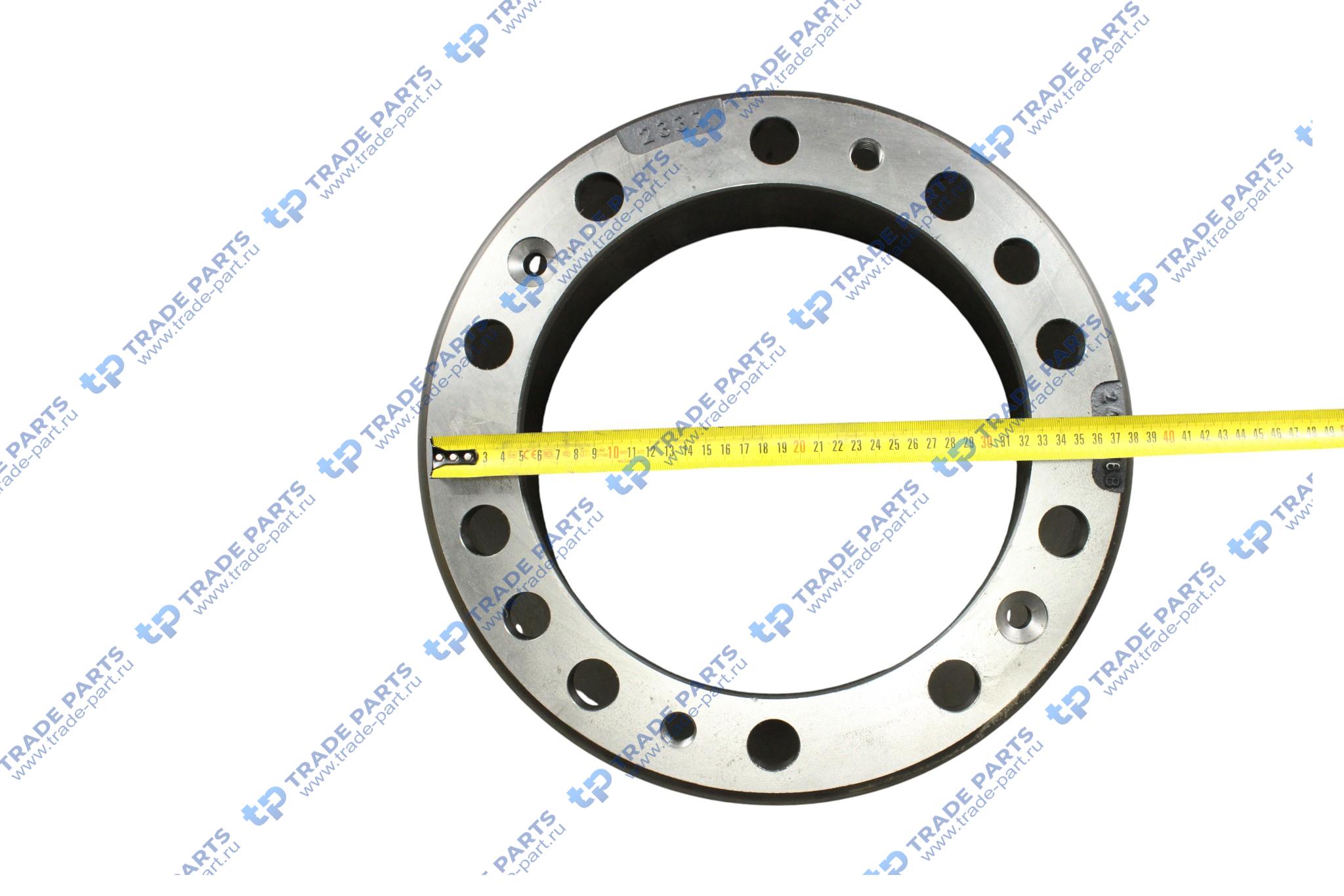 Реальная фотография барабан тормозной volvo 410x200 (задний) f12/fh12 пр-во турция