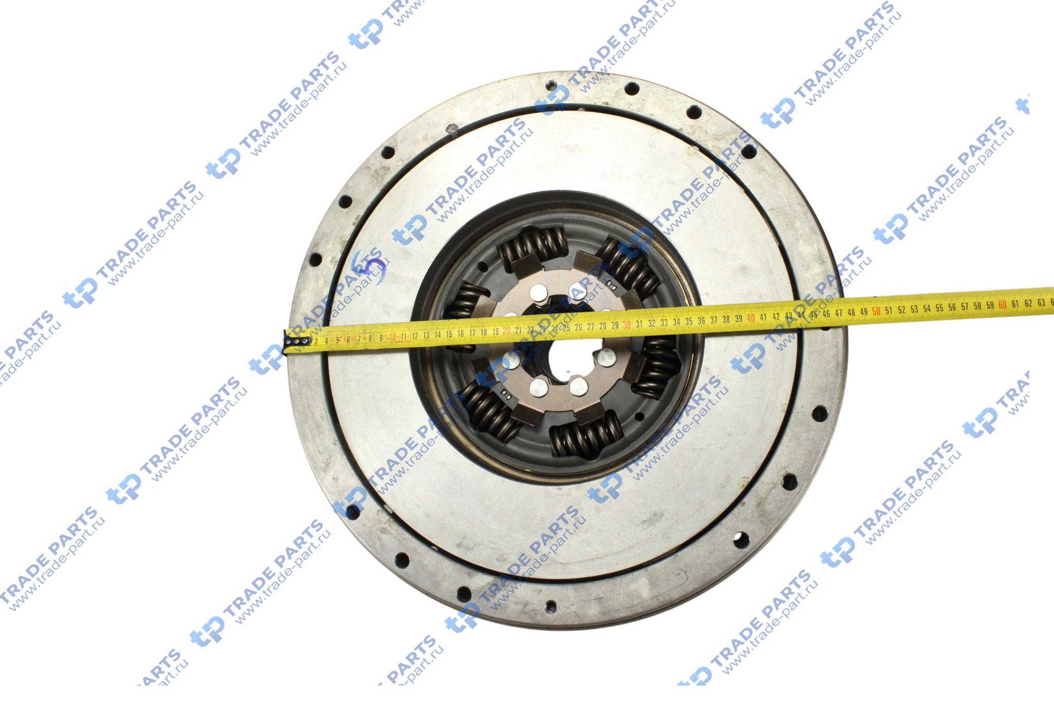 Реальная фотография корзина сцепления mb om501la, om502la, om541la g330-12 powershift amt 400 mm. twin disc