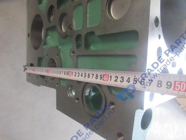 Реальная фотография блок цилиндров wd615 евро2 (крышка короткая, площадка тнвд прямая) howo 61500010383