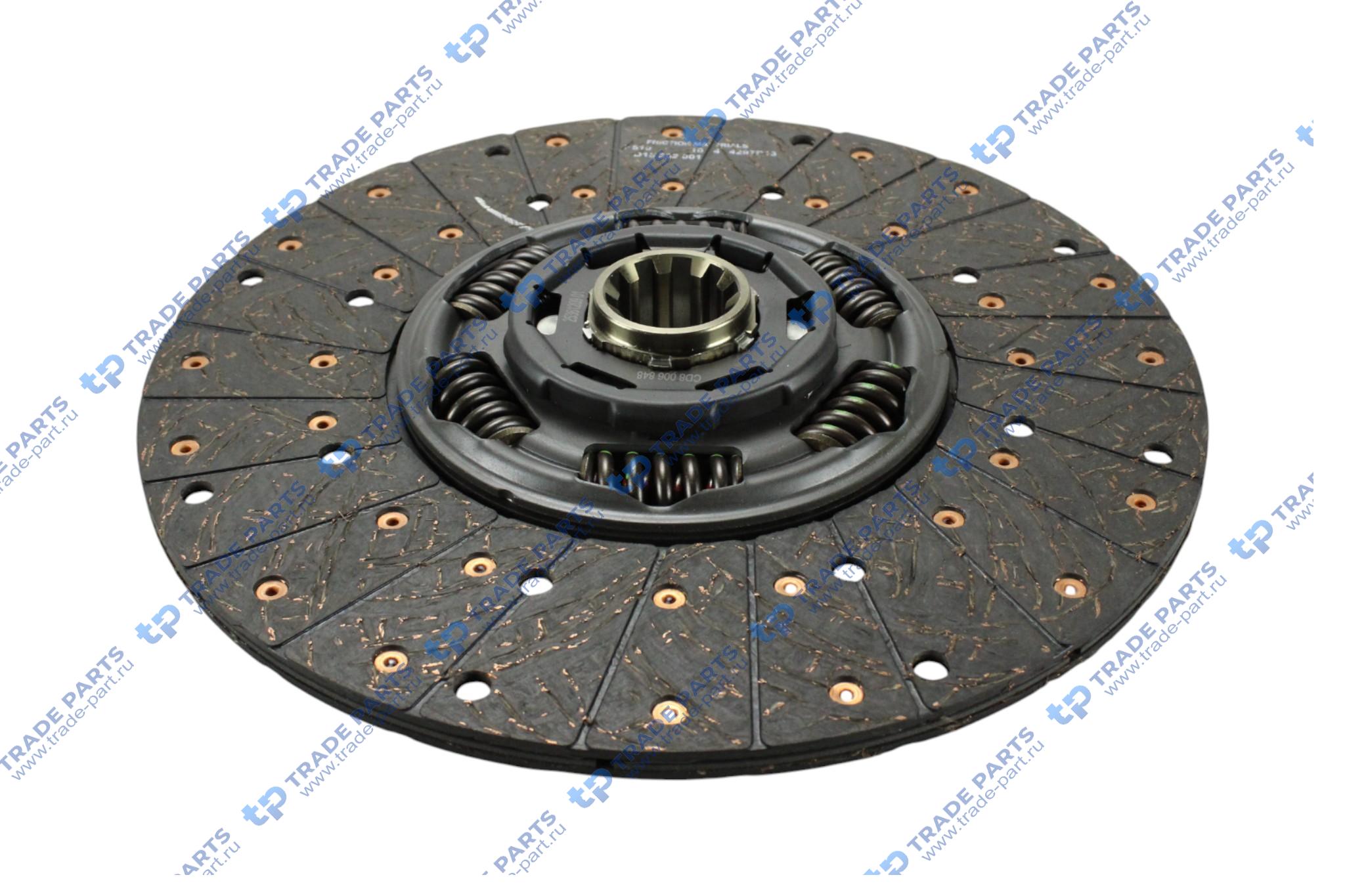 Реальная фотография диск сцепления 362mm n10 rvi midlum