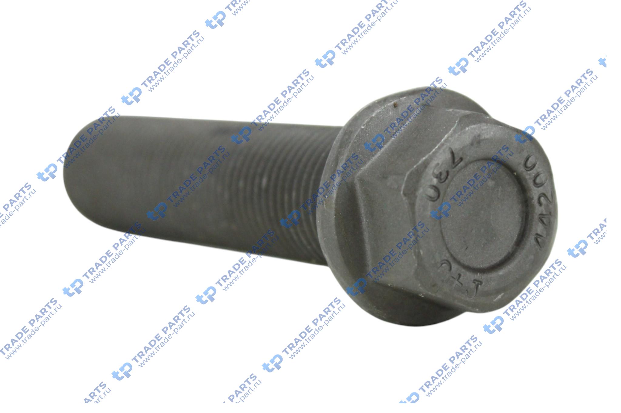 Реальная фотография болт шатуна мб om401-460 16x1.5x67.5, резьба по всей длине (442 038 00 71) oeg