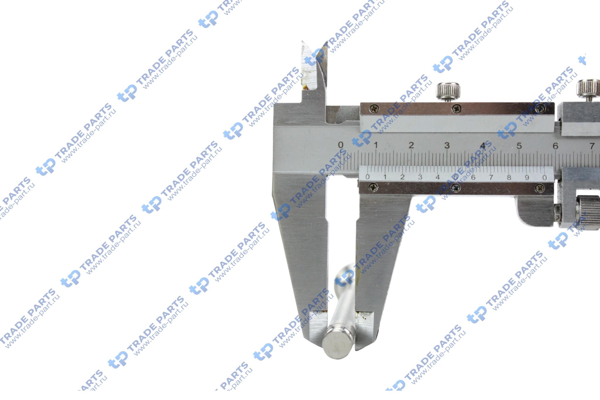 Реальная фотография клапан двигателя выпускной 17x8x87 45° mercedes actros/axor om 457/501/502