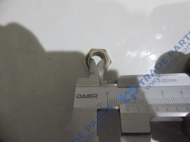 Реальная фотография гайка м22х1,5 тонкая шестигранная faw j6 качество о