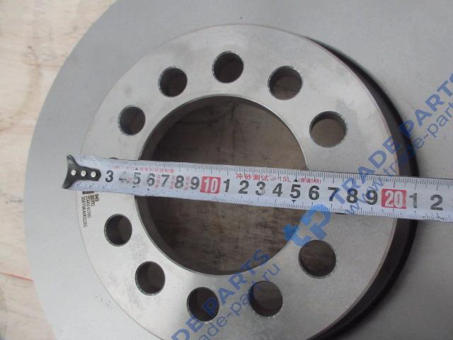 Реальная фотография диск тормозной передний shacman x6000