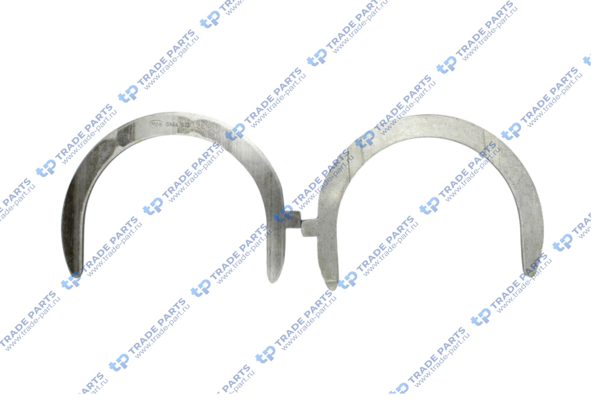 Реальная фотография полукольца упорные mb om904/906/924/926 std пара