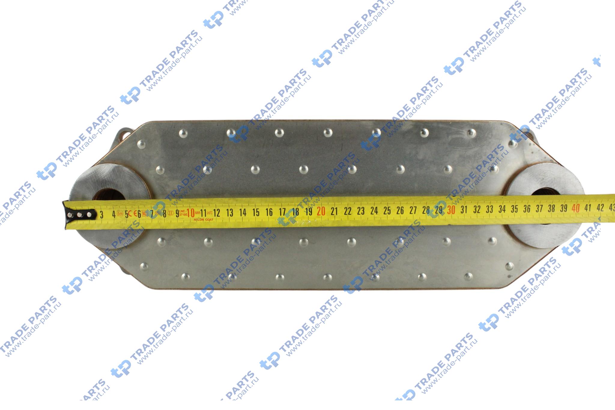 Реальная фотография радиатор масляный (маслоохладитель) ca6dm2 faw j6 1013010-81d huatai