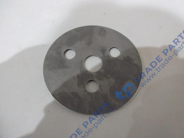 Шайба упорная промежуточной шестерни ГРМ (3 отверстия) FAW J6 Качество О