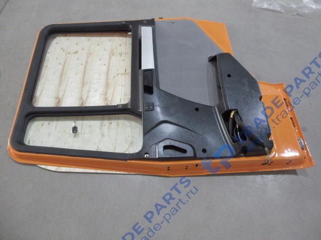 Реальная фотография дверь правая оранжевая в сборе (облицовка f3000)