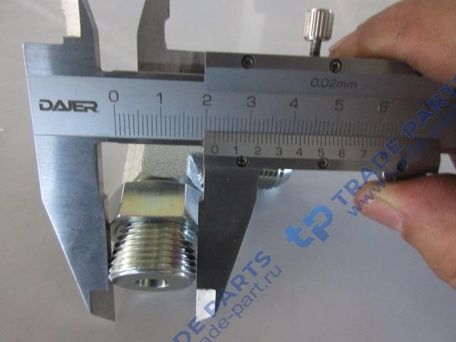 Реальная фотография переходник угловой (для соединения воздушной трубки с краном)