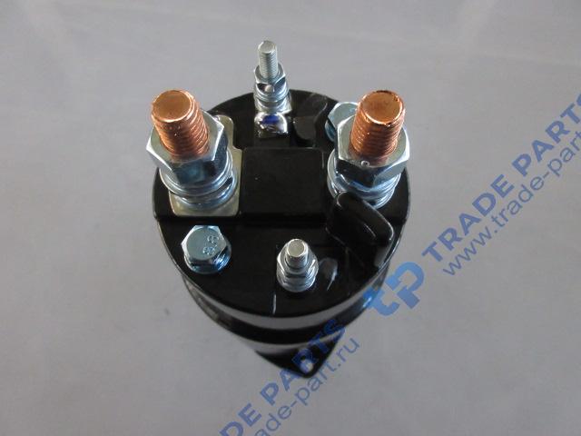 Реальная фотография реле стартера weichai wd10 ( 4 контакта)