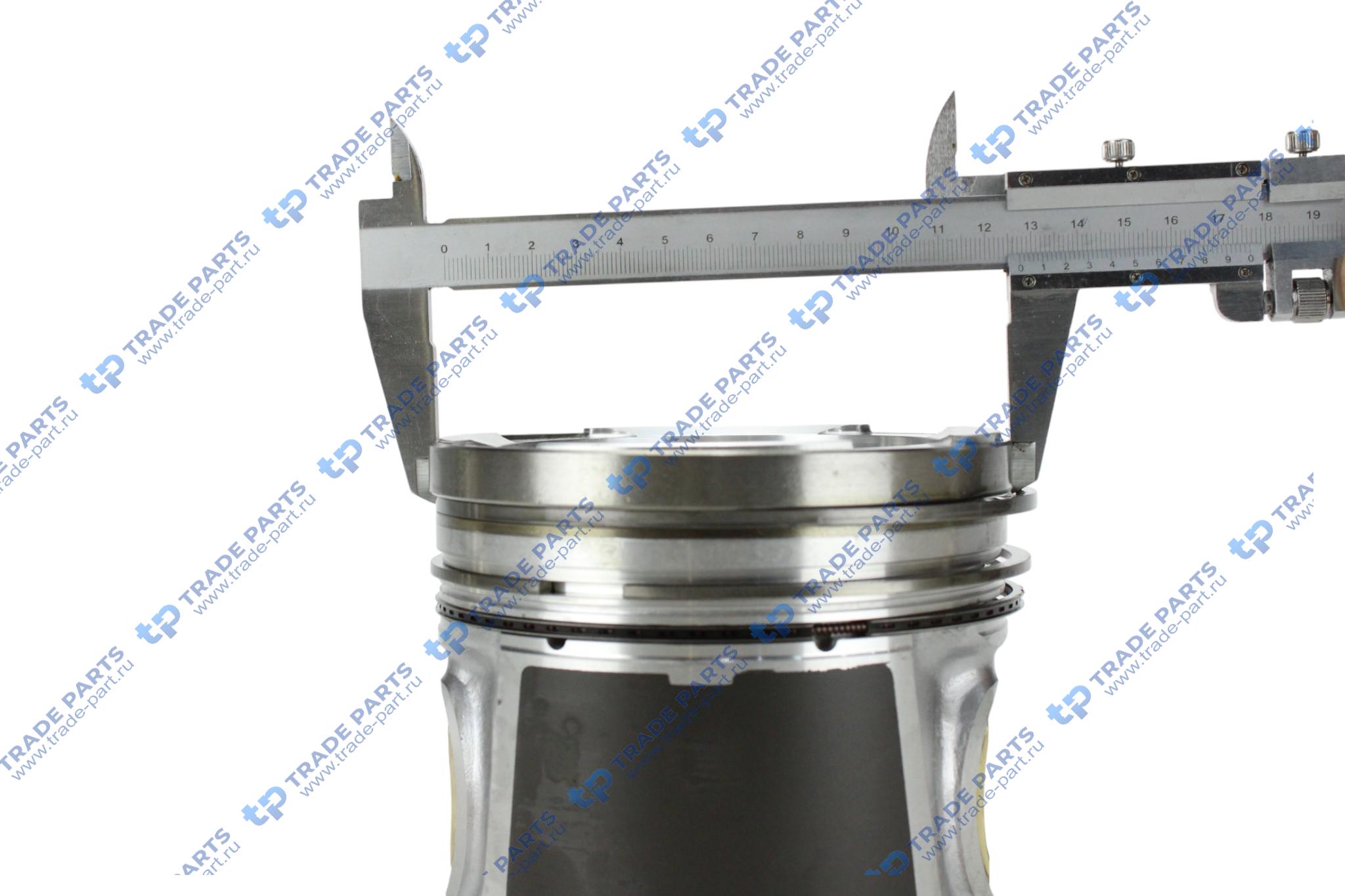 Реальная фотография поршневая группа на один цилиндр man 126 mm d2676 tga 19480 enoplan euro 6