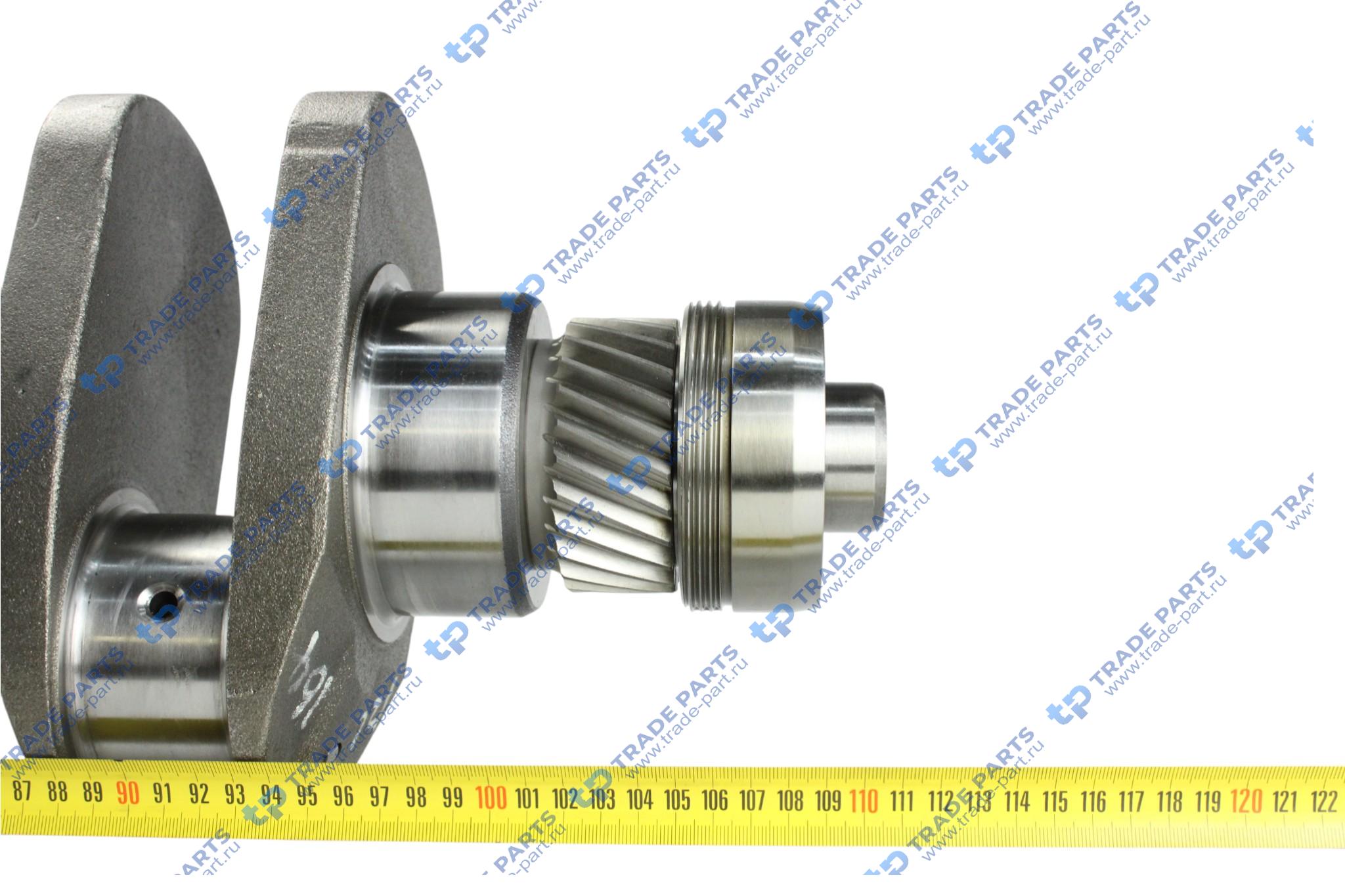 Реальная фотография коленвал с проточкой wd615  61560020029 (лит) huatai