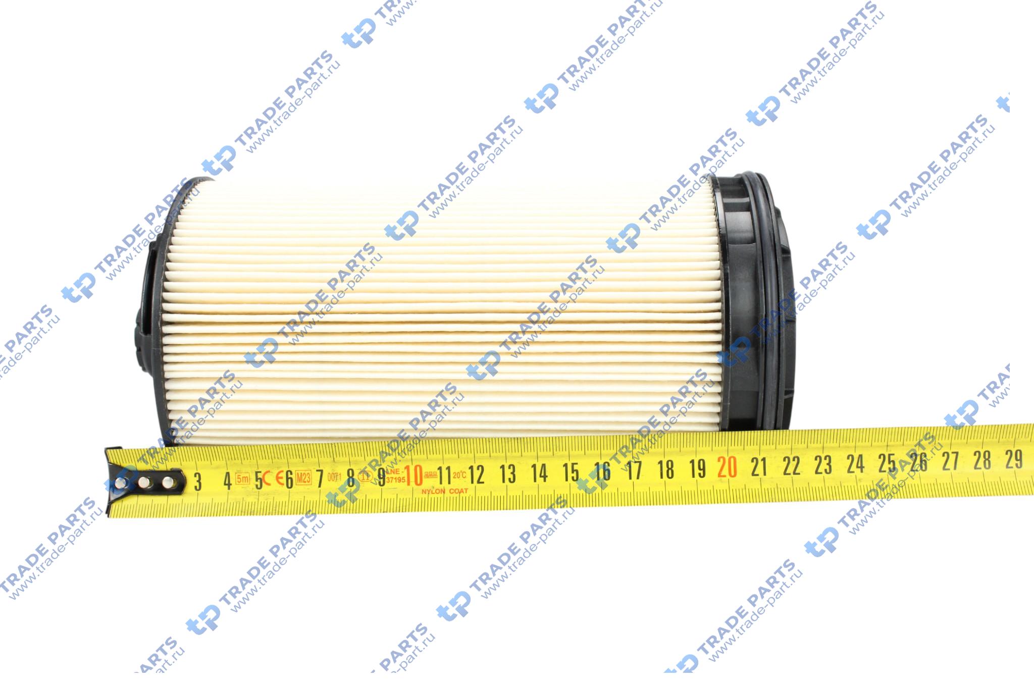 Реальная фотография фильтр-элемент топливный mb actros mp4 mp5 + сетка