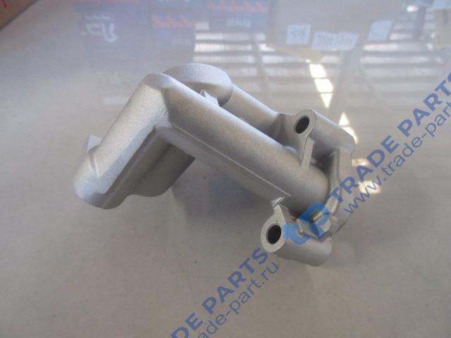 Реальная фотография фланец угловой корпуса масляного фильтра sitrak mc11/mc13