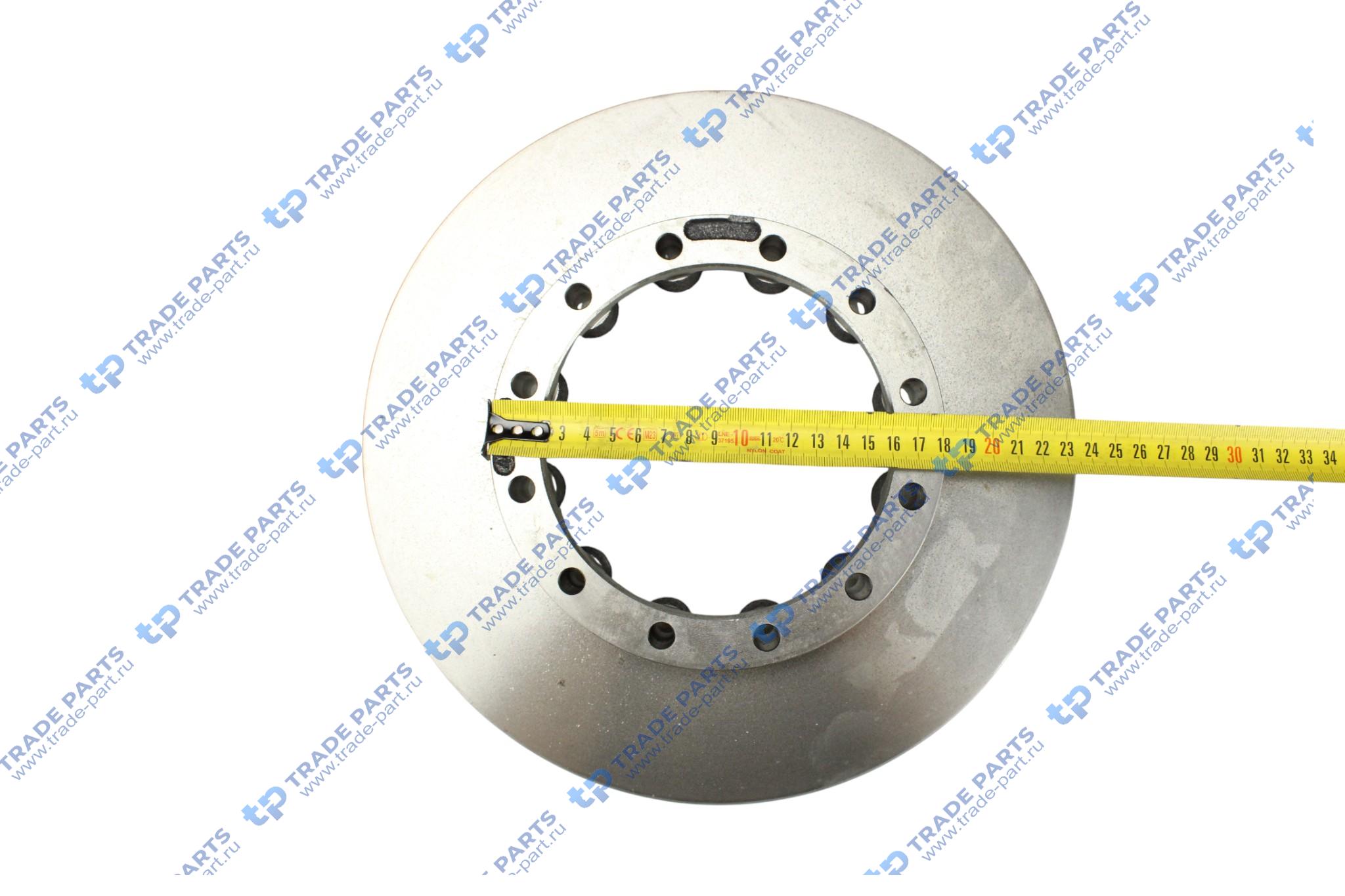 Реальная фотография диск тормозной задний mk584504 rear canter fe85 e-4/5
