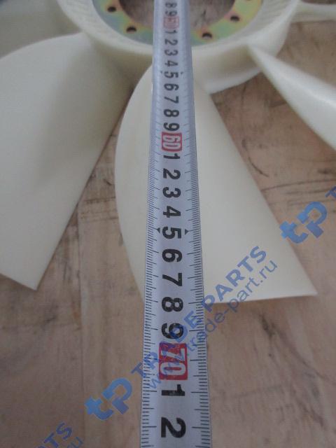 Реальная фотография крыльчатка вентилятора d=680 10 лопастей wp12 x3000