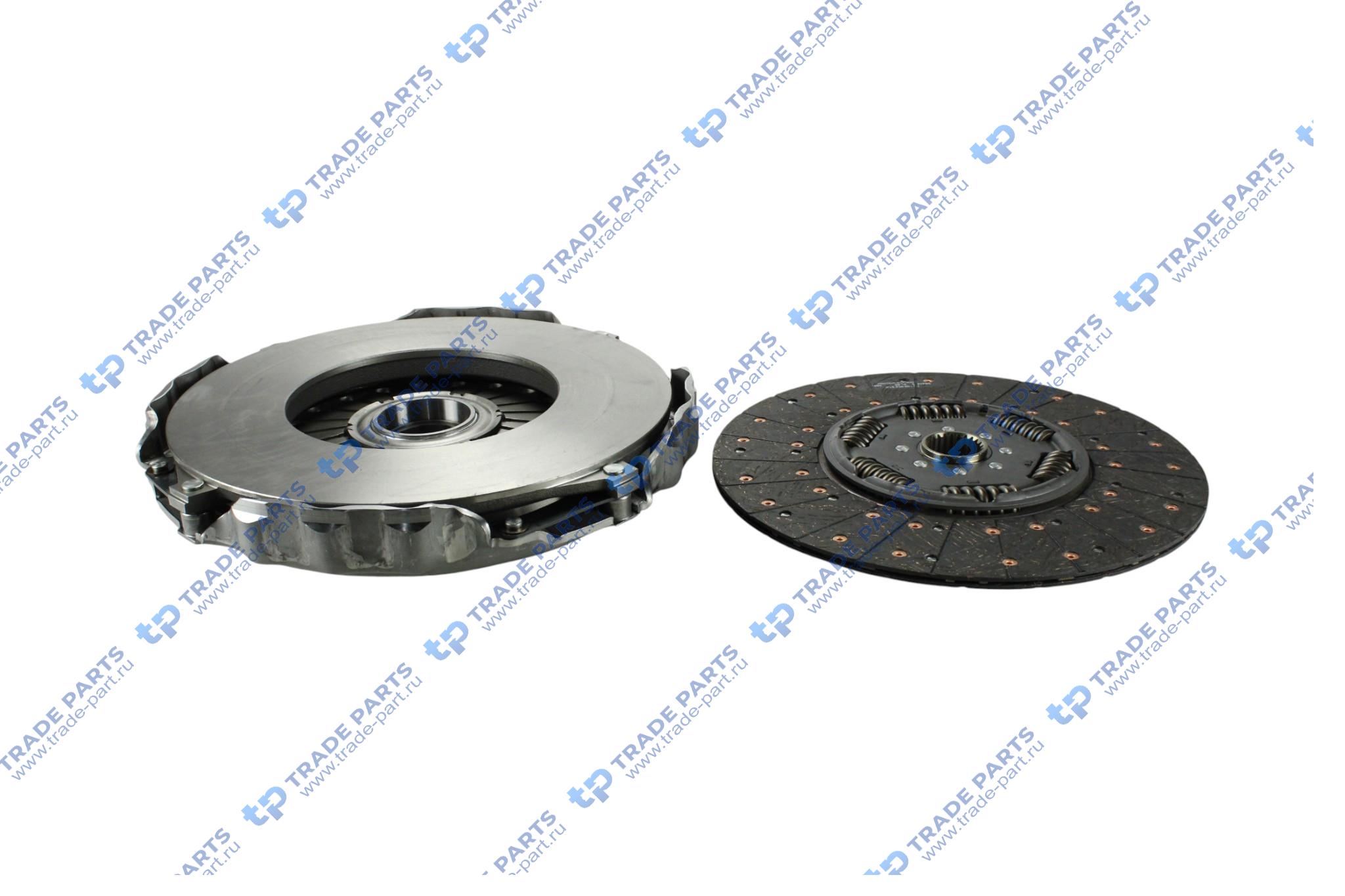 Реальная фотография комплект сцепления scania 3 series 430 mm.