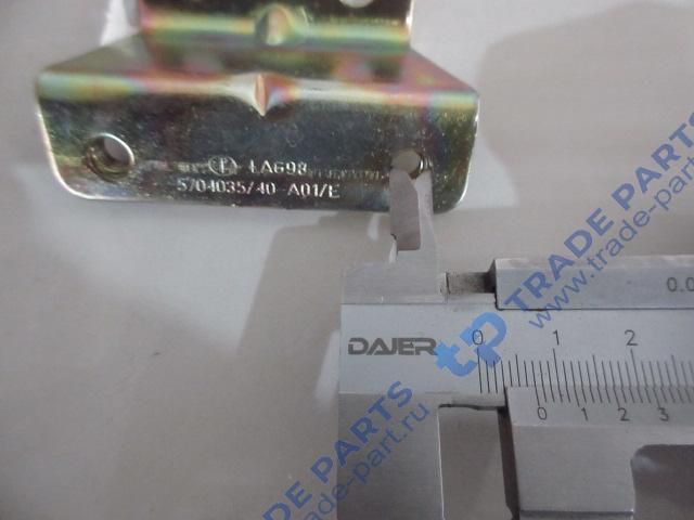 Реальная фотография планка солнцезащитного козырька правая faw j6