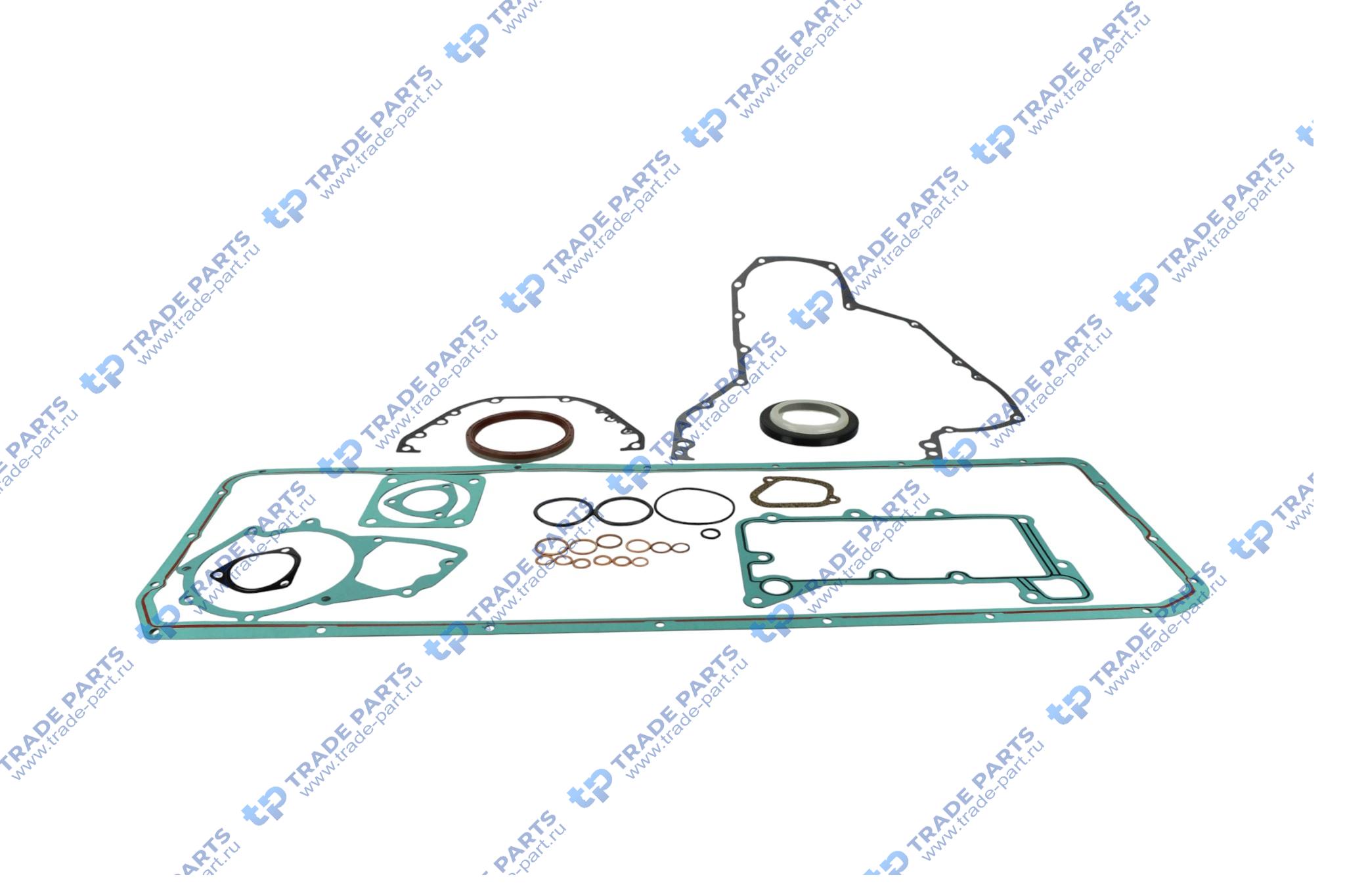 Реальная фотография нижний комплект прокладок двс om457; axor; с сальниками к/в и маслосъёмными колпачками
