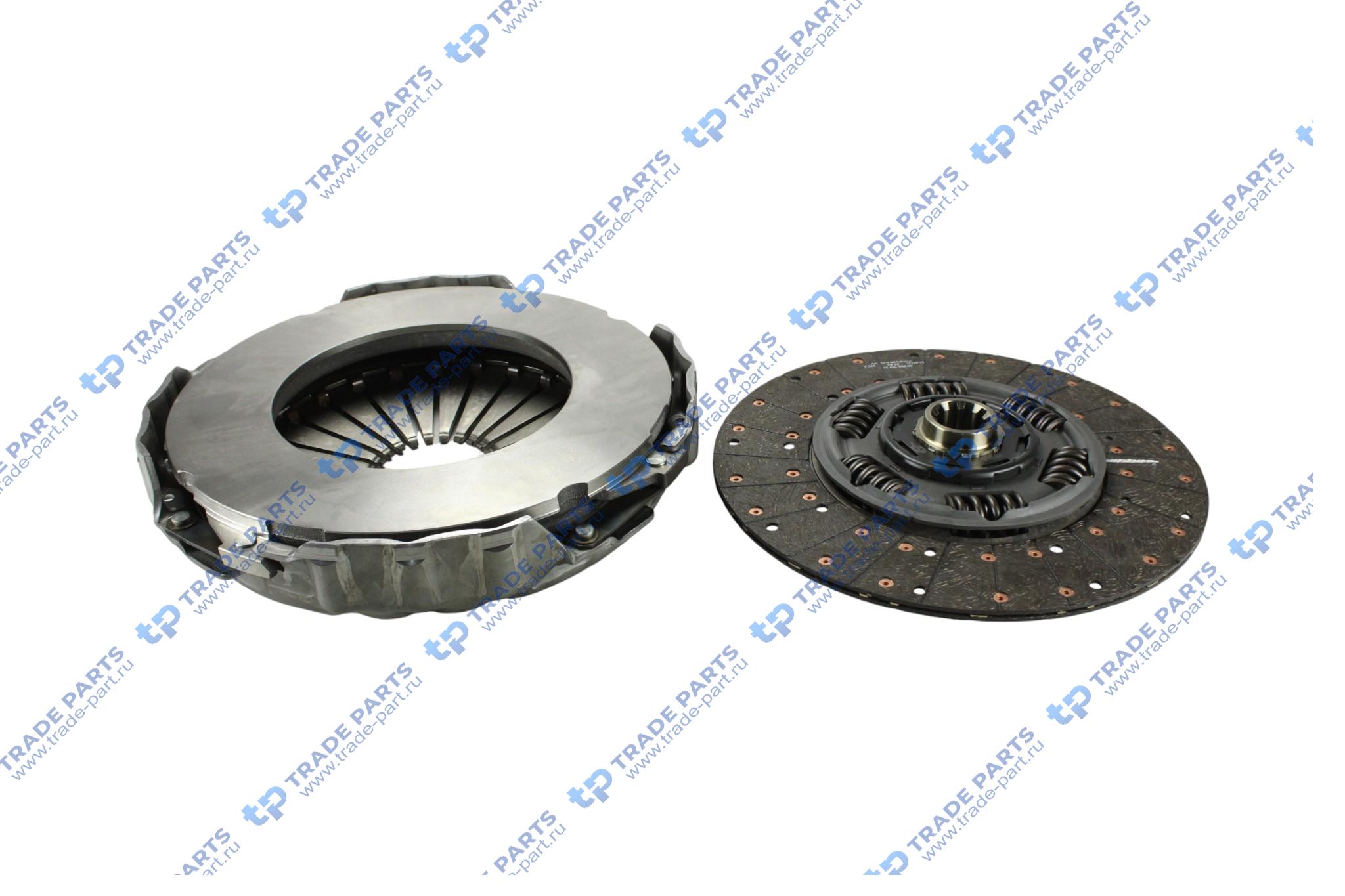 Реальная фотография комплект сцепления без выжимного d430 f max (euro 6) 500 cargo (euro 6)