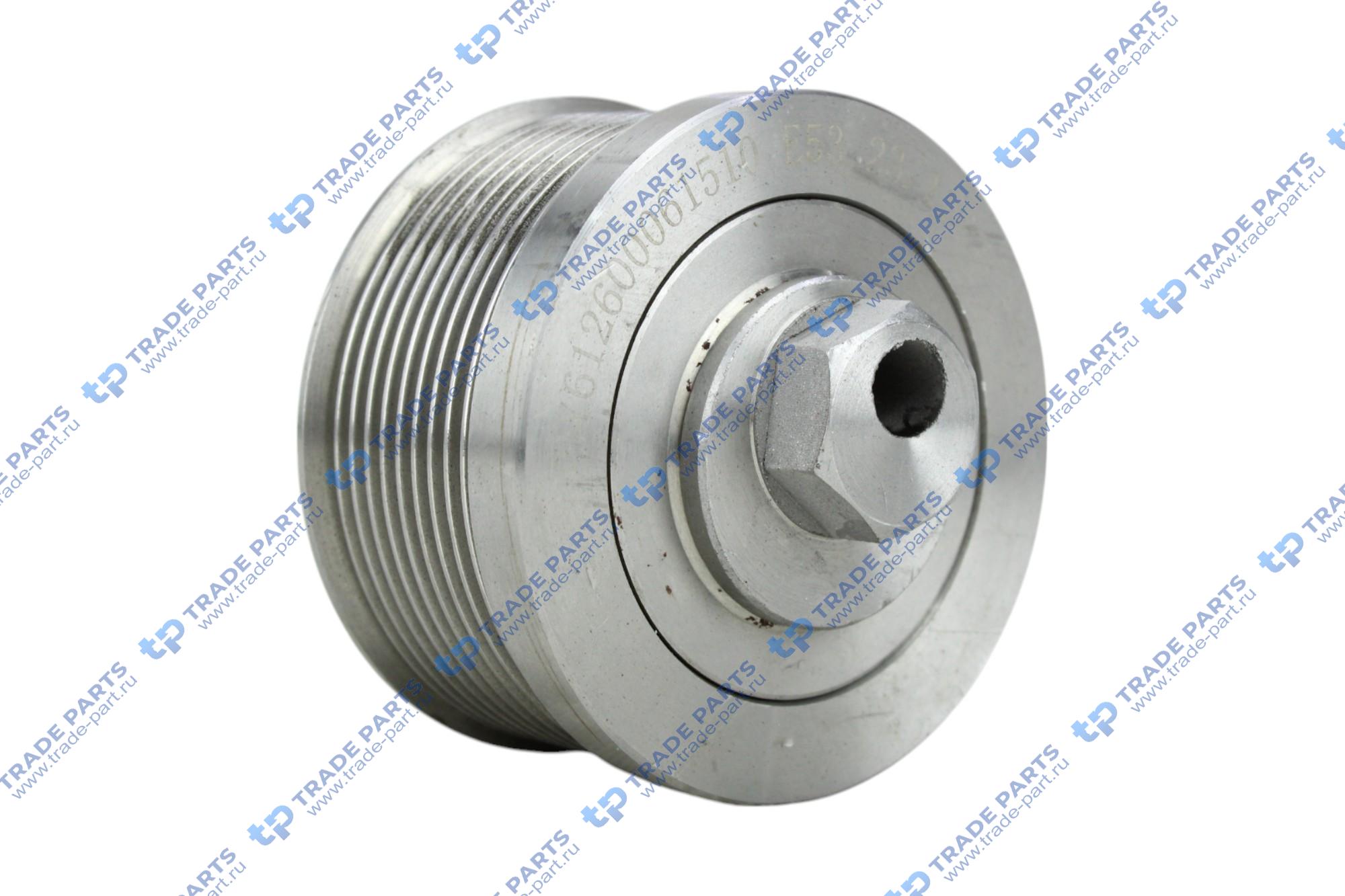 Реальная фотография ролик натяжной cdm855f 612600061510 / w010515740 / sp123854 / sp132468