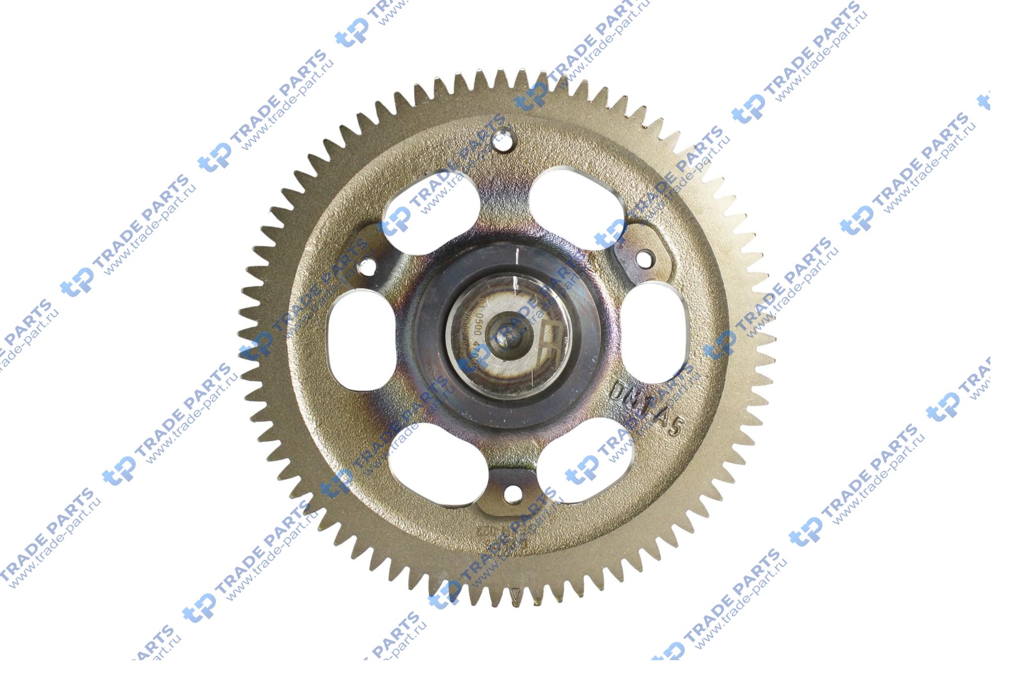 Реальная фотография распредвал с шестерней выпускной mb om 470 la