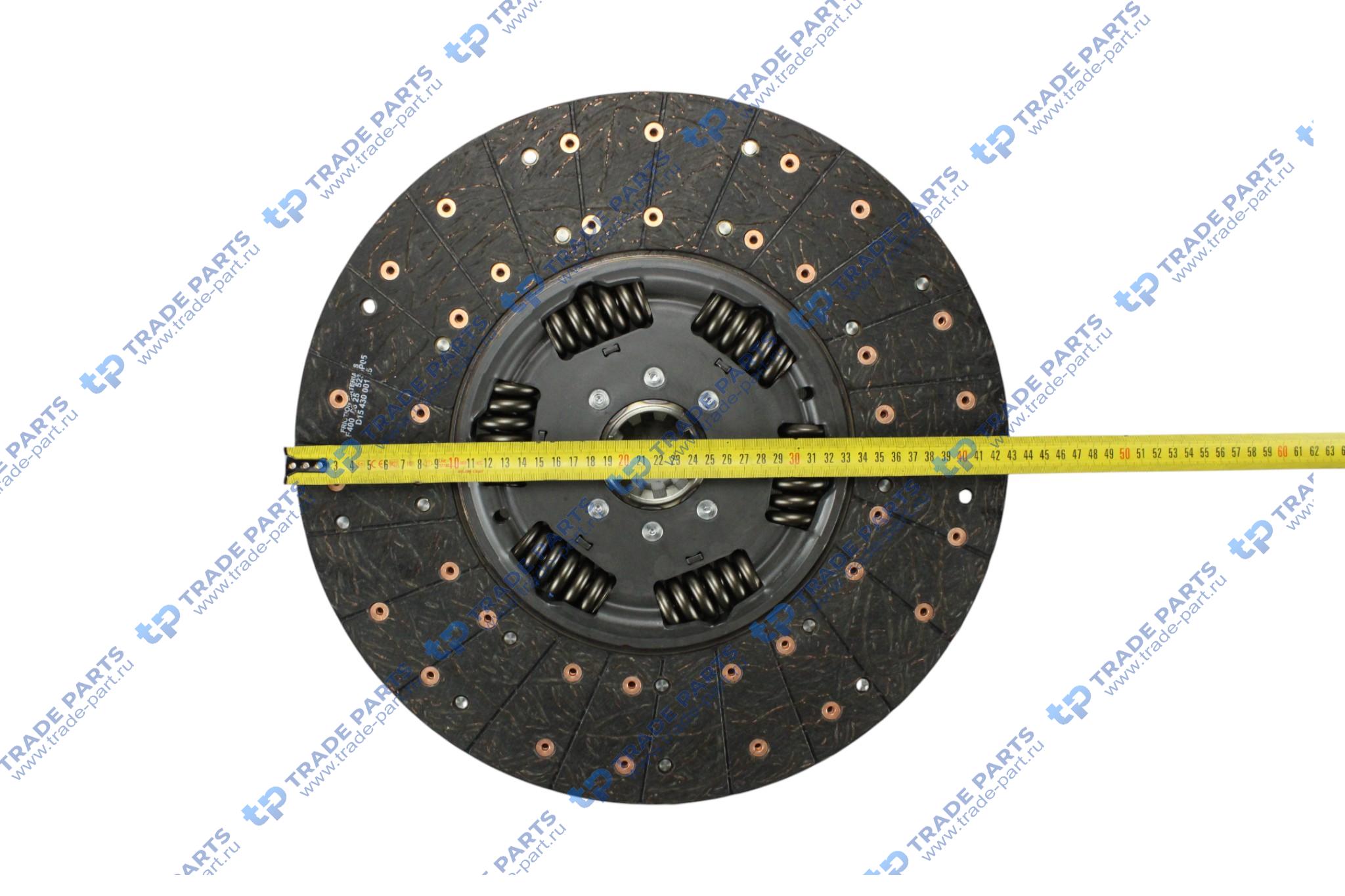 Реальная фотография комплект сцепления mb om441, om442 g155 430 mm.