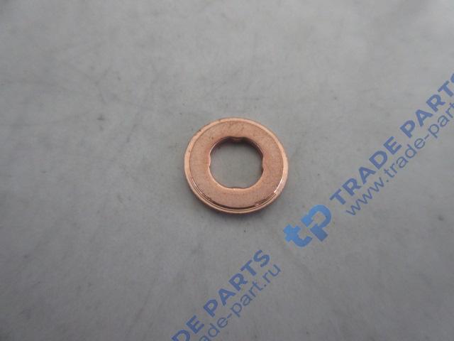 Реальная фотография шайба медная под форсунку faw