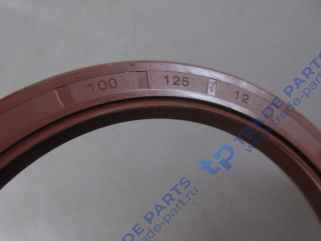 Реальная фотография сальник 100*125*12 коленвала задний yc209-100125f/d7019-1600000/sp114886