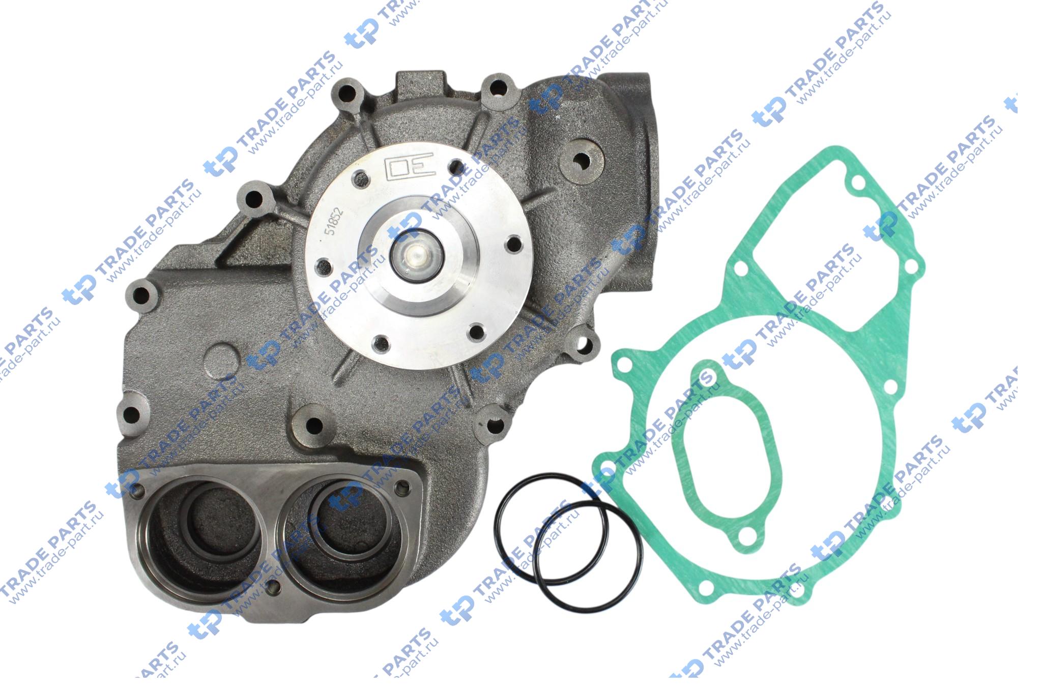 Реальная фотография насос водяной системы охлаждения (помпа) 125 mm mercedes benz для дв.(r6 cyl d=128) m447 om457 (лопа