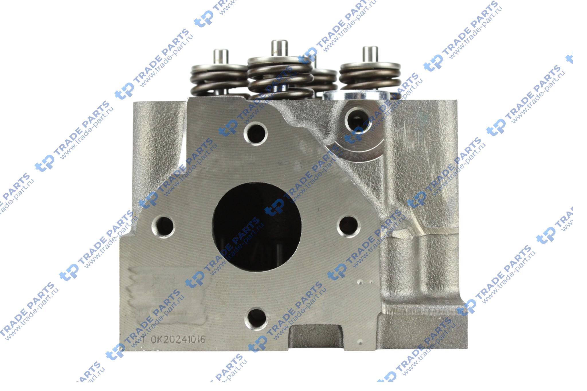 Реальная фотография головка блока цилиндров в сборе с клапанами камаз 5490, mb om457