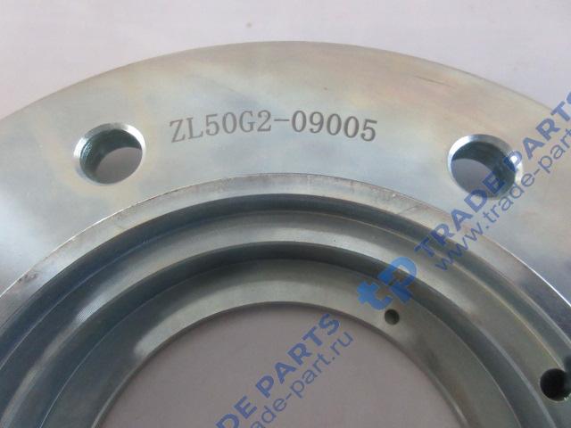 Реальная фотография фланец сочленения полурамы верхний shantui sl50w