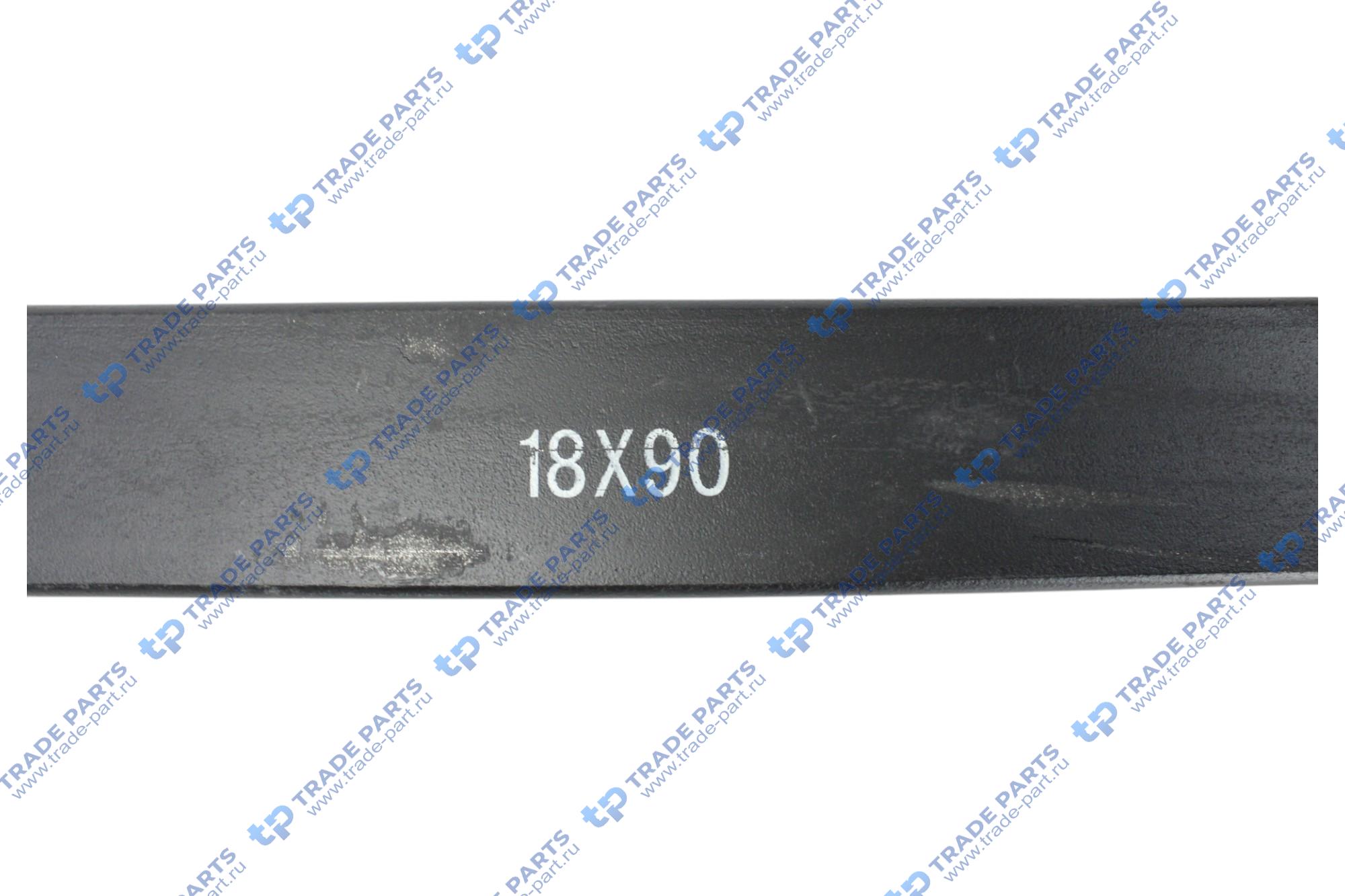 Реальная фотография лист передней рессоры j6 №2 18x90
